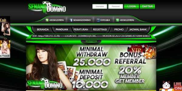 Bandar Domino Terbaik dan Terpercaya di Indonesia